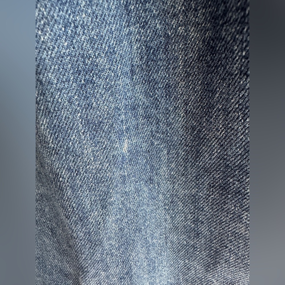 Western‎ prairie Style Denim Midi Skirt with Star Buttons - Picture 7 of 10